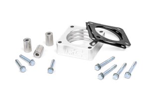 Jeep Wrangler Throttle Body Spacer - Rough Country - Spiraling Helix - '87-'06 Jeep Wrangler Throttle Body Spacer - Rough Country - Spiraling Helix - '87-'06